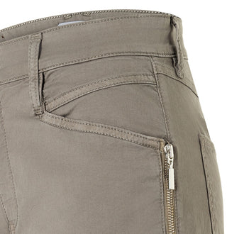 MAC BORA Paperbag-Stoffhose - Driftwood Sage - 3141-00-0434L-662A