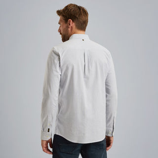 PME LEGEND OXFORD SHIRT - Coastline Stripes - PSI2508208-5040