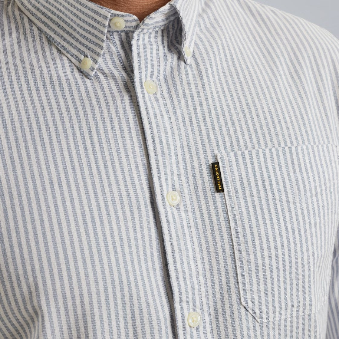 PME LEGEND OXFORD SHIRT - Coastline Stripes - PSI2508208-5040 von PME Legend