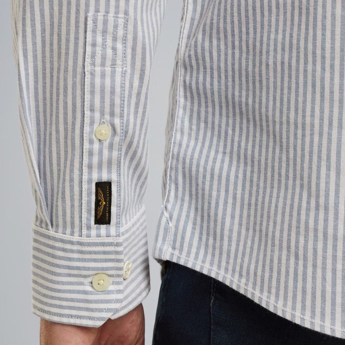 PME LEGEND OXFORD SHIRT - Coastline Stripes - PSI2508208-5040 von PME Legend