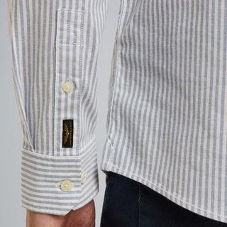 PME LEGEND OXFORD SHIRT - Coastline Stripes - PSI2508208-5040