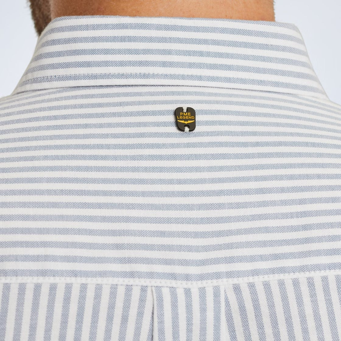 PME LEGEND OXFORD SHIRT - Coastline Stripes - PSI2508208-5040 von PME Legend