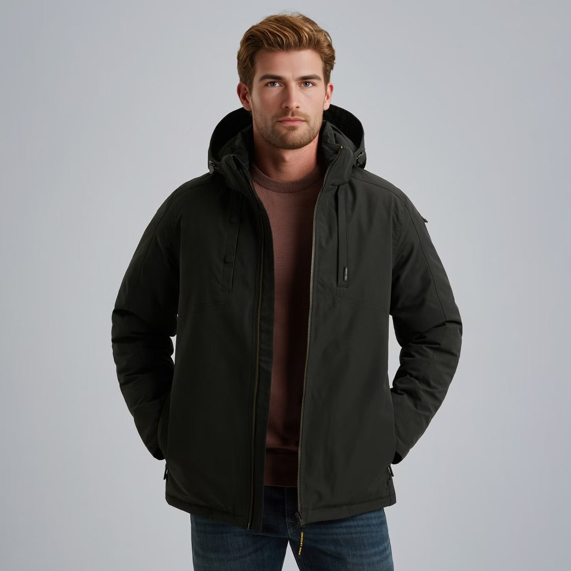 PME LEGEND STEARPACKER Winterjacke - Midnight Asphalt - PJA2509110-9067 von PME Legend