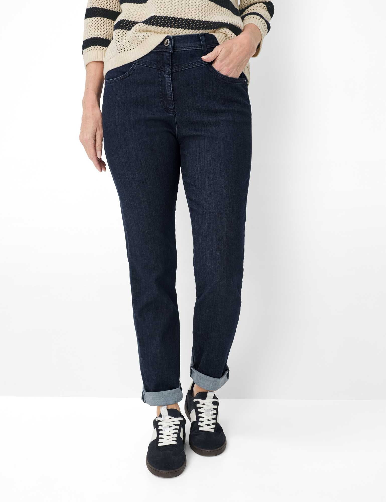 RAPHAELA BY BRAX Laura Slim Jeans - Midnight Indigo Wash - 10939120  10-6400-22