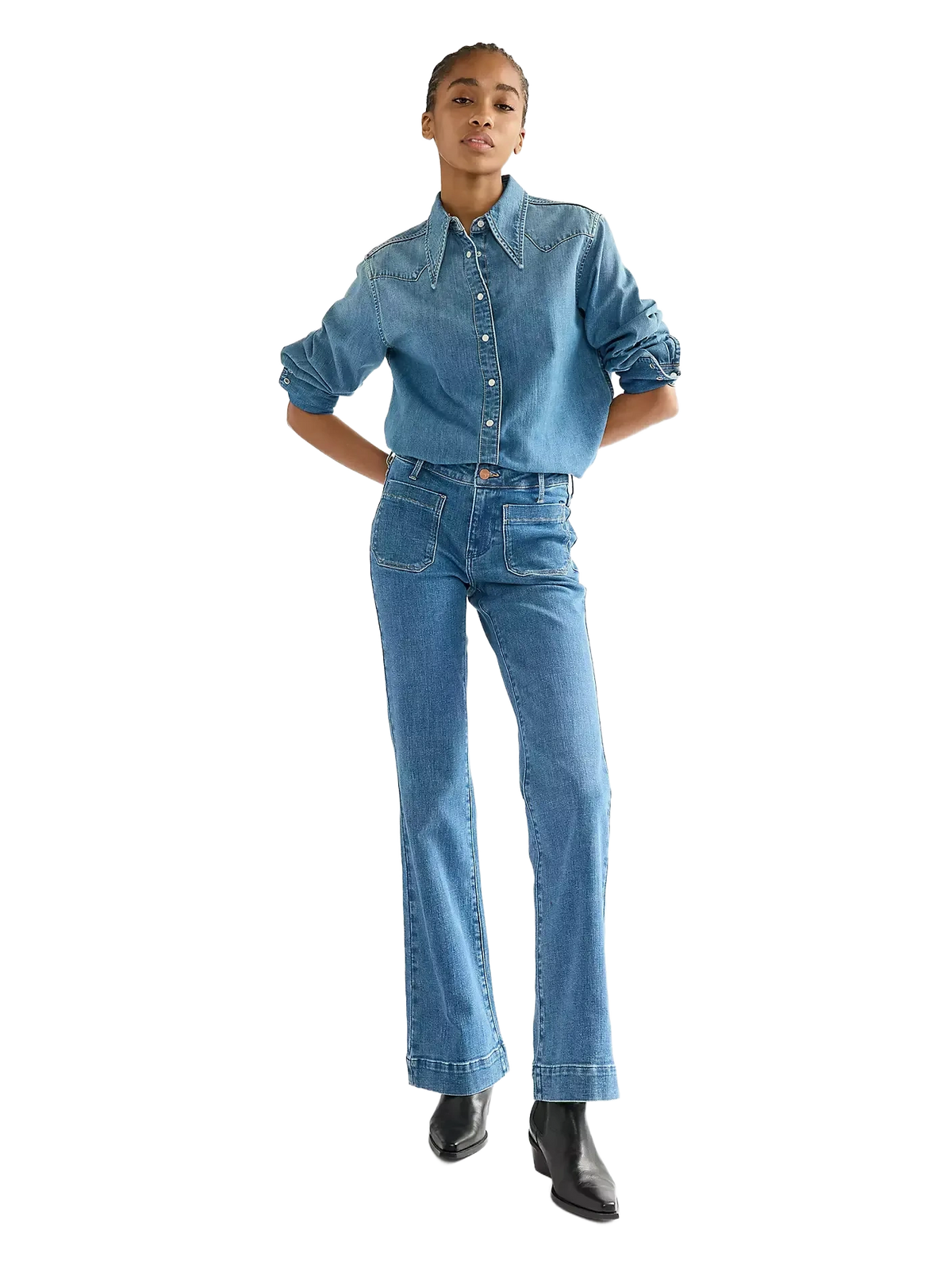 WRANGLER FLARE indigo rush 112386746 von Wrangler