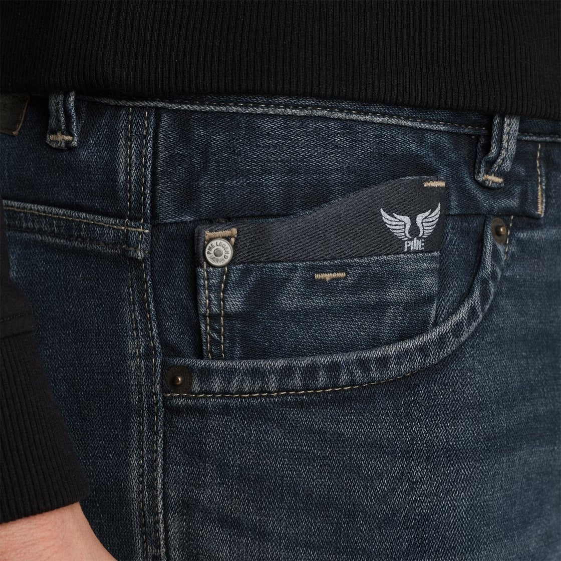 PME LEGEND Commander Jeans - Midnight Slate Blue - PTR180-RSD von PME Legend
