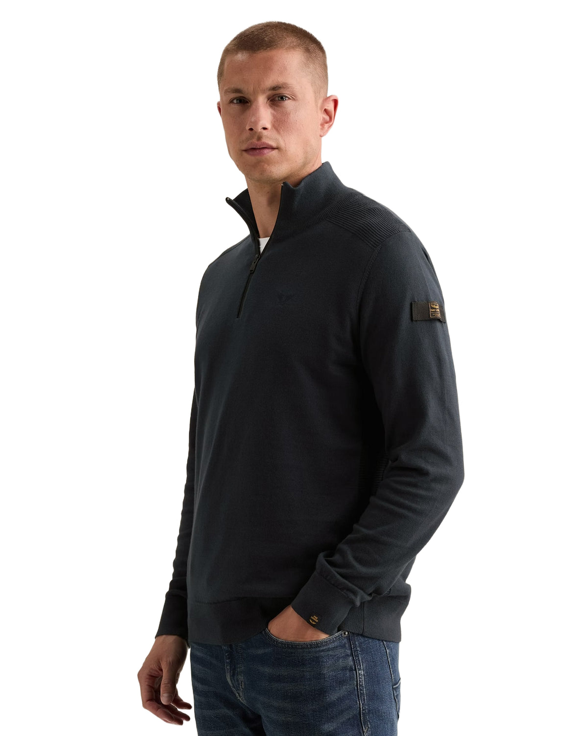 PME LEGEND Pullover mit Half zip salute PKW2608303-5281 von PME Legend