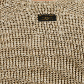 PME LEGEND Seneca Rock Pullover/Longsleeve - Oatmeal Trail Beige - PKW2509301-8011