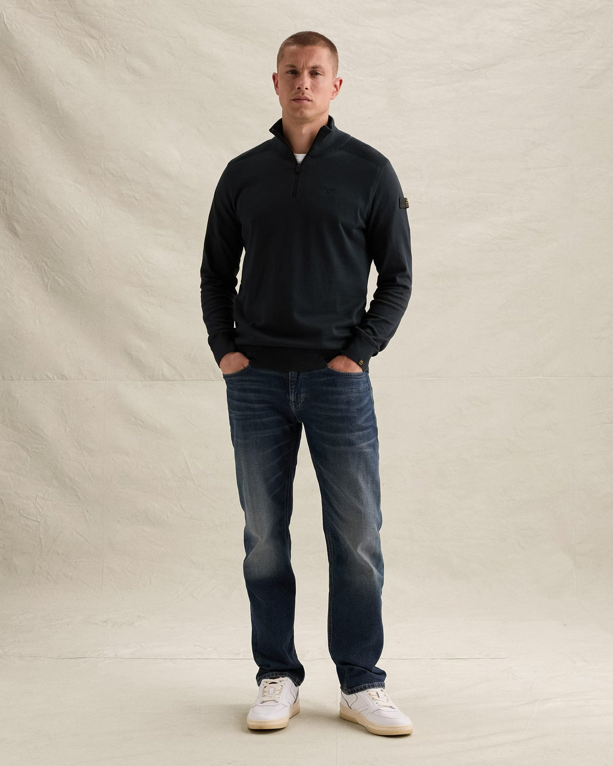 PME LEGEND Pullover mit Half zip salute PKW2608303-5281 von PME Legend