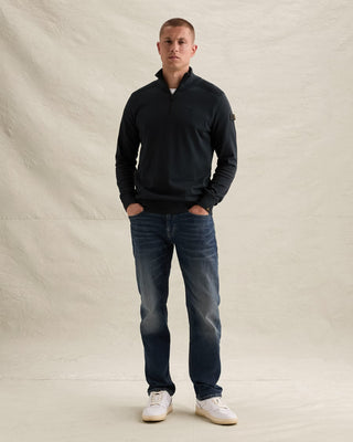 PME LEGEND Pullover mit Half zip salute PKW2608303-5281