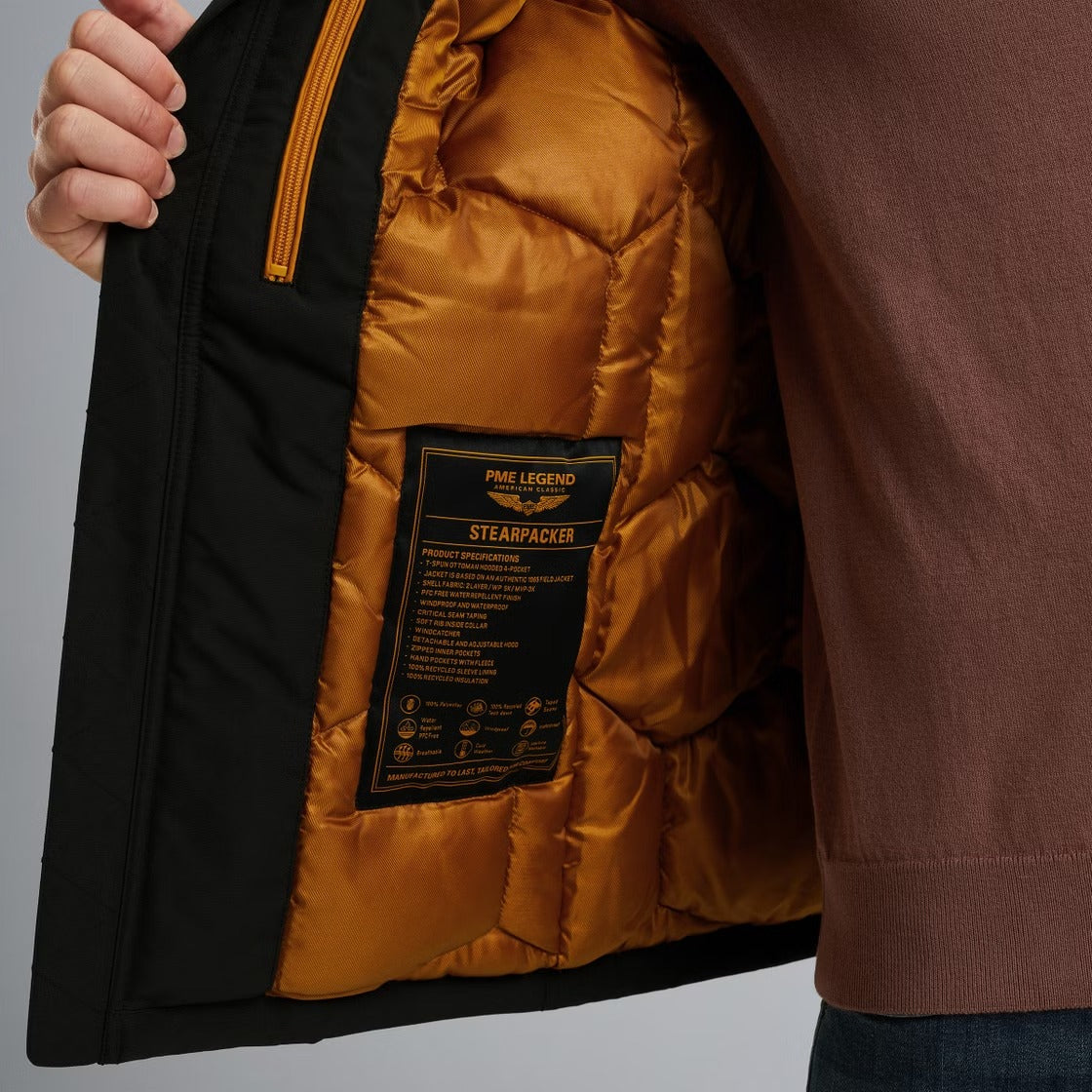 PME LEGEND STEARPACKER Winterjacke - Midnight Asphalt - PJA2509110-9067 von PME Legend