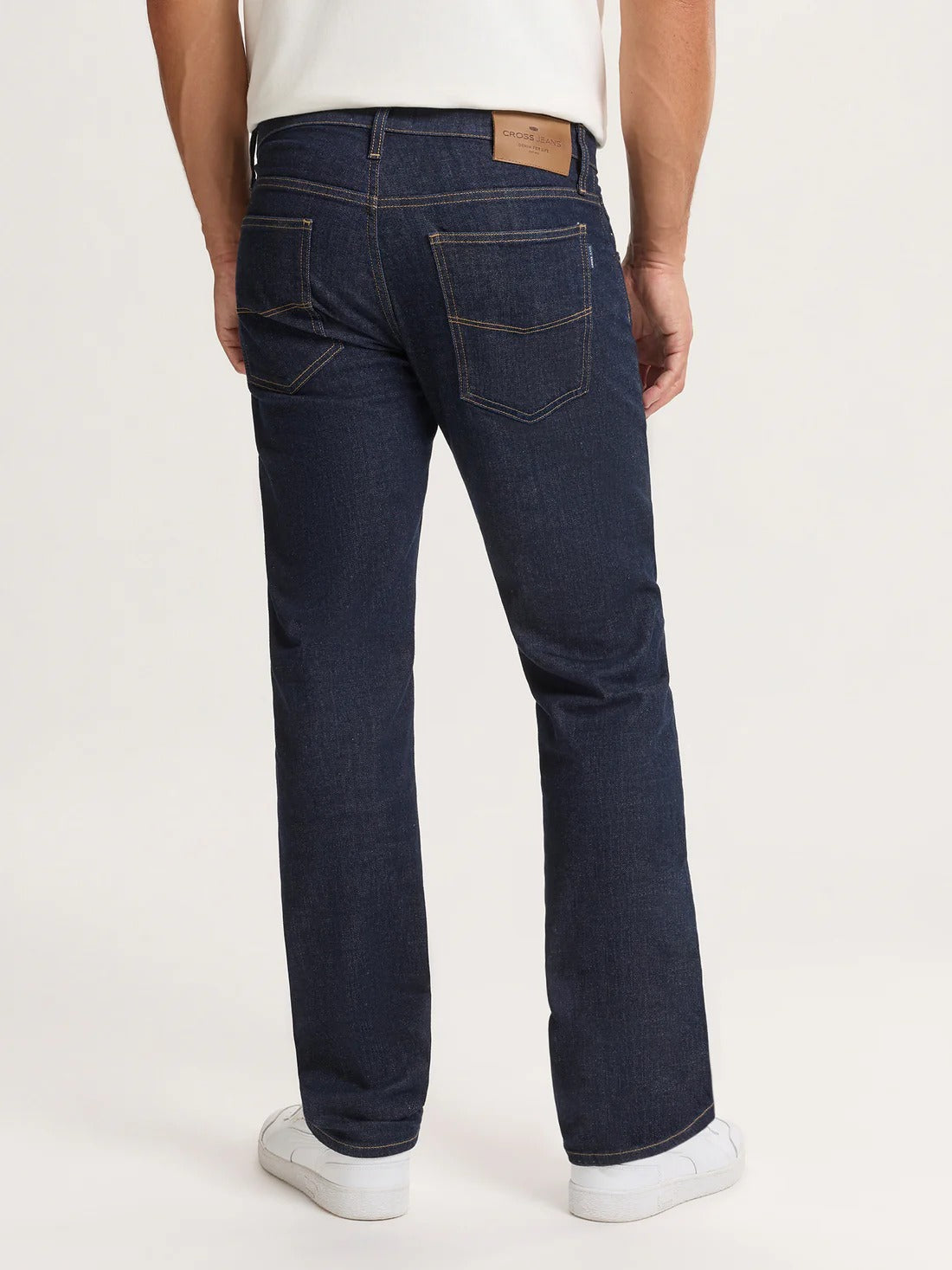 CROSS JEANS DAMIEN Jeans - Ink Indigo Blue - E198-123 von Cross Jeans