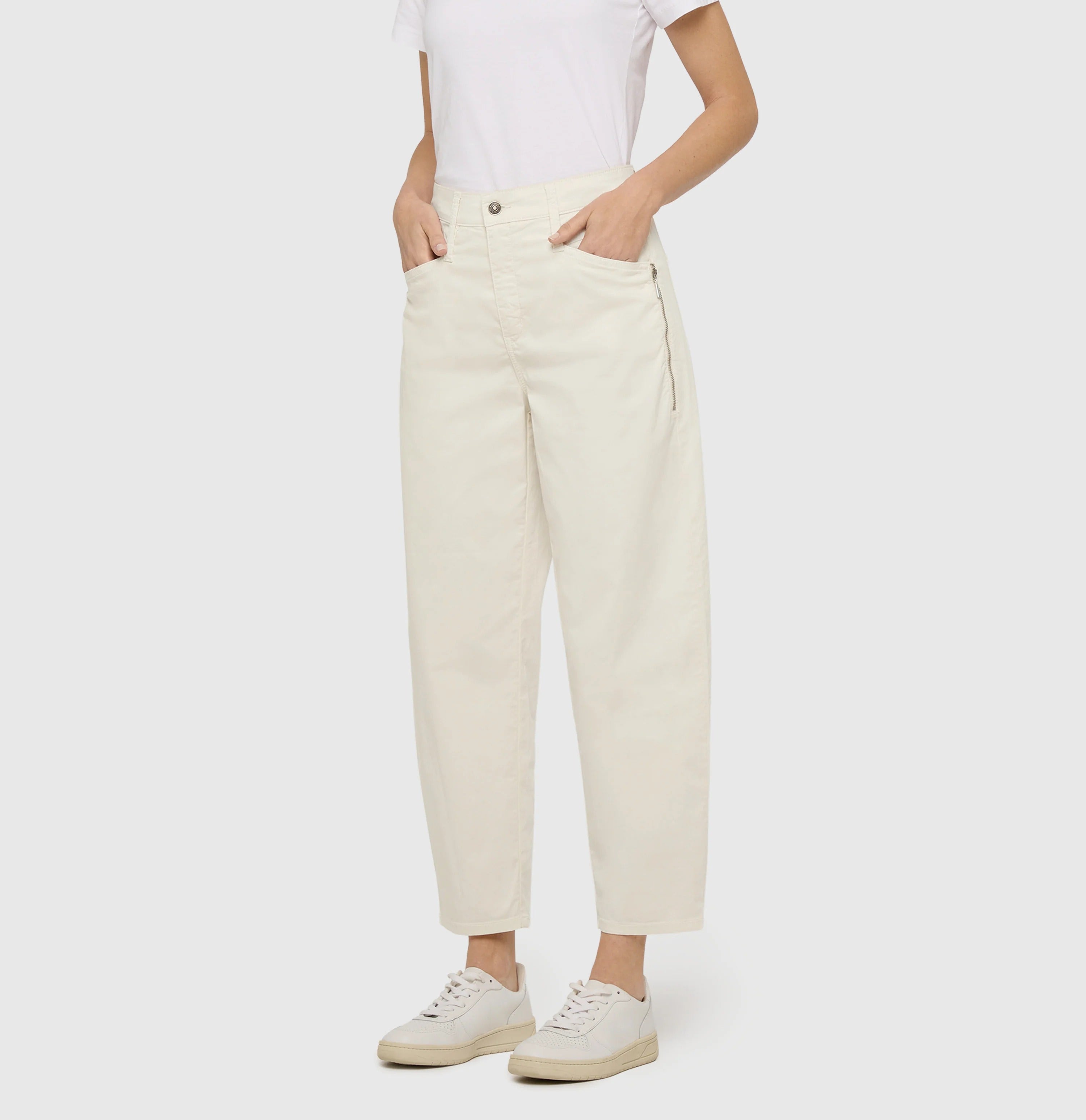 MAC BORA Stoffhose - Antique Linen Cloud - 3141-00-0434L-014R von MAC