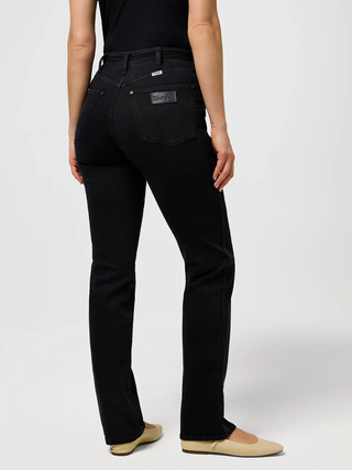 WRANGLER Straight Slim Denim - Midnight Eclipse Black - 112371749