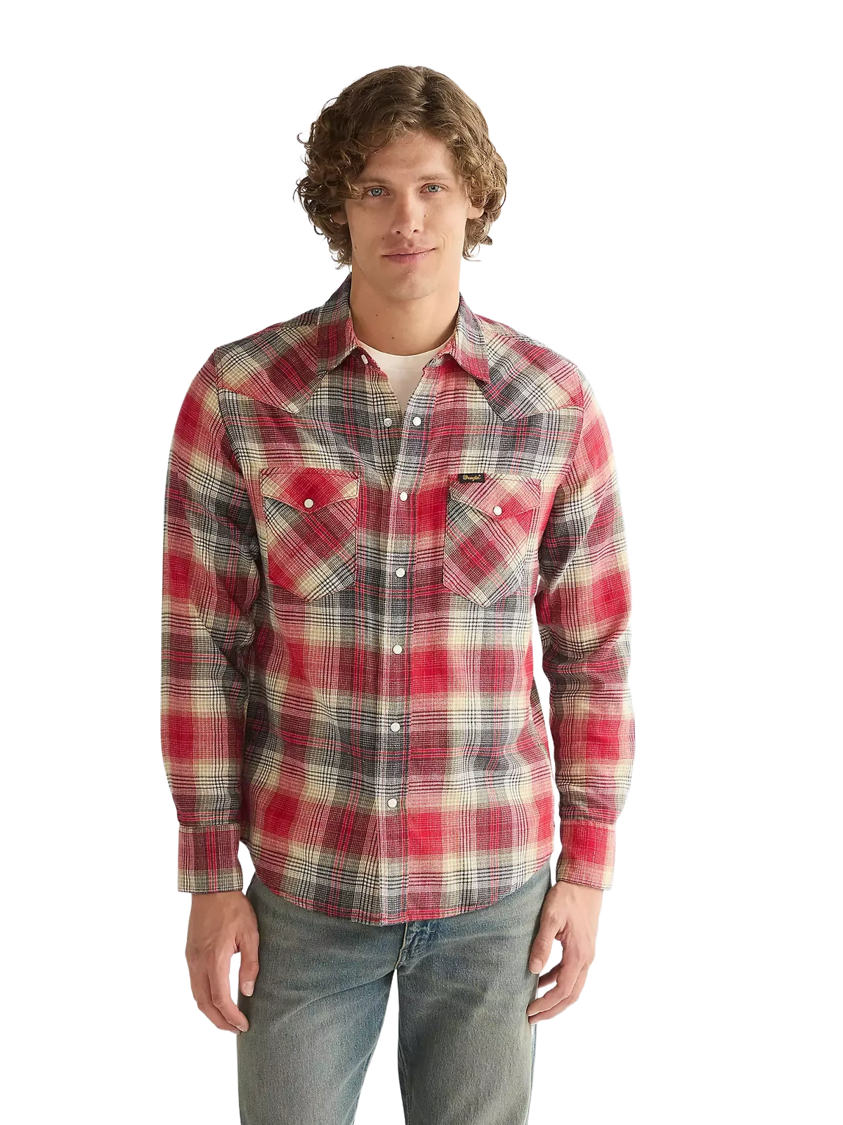 WRANGLER WESTERN Langarm Hemd chili pepper 112386899