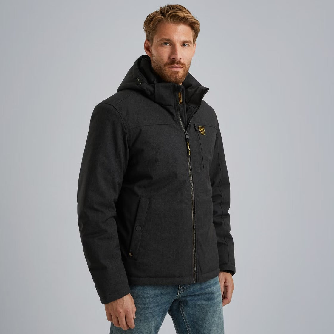 PME LEGEND STRATOR Winterjacke - Noir Shadow Melange - PJA2508106-5438 von PME Legend