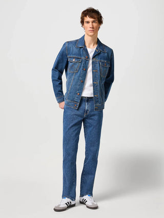 WRANGLER Classic Jacket Jeansjacke - Vintage Ocean Blue - 112362737