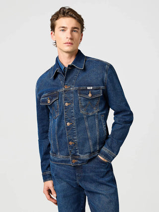 WRANGLER Classic Jacket Jeansjacke - Deep Meadow Blue - 112362651