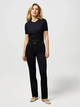 WRANGLER Straight Slim Denim - Midnight Eclipse Black - 112371749