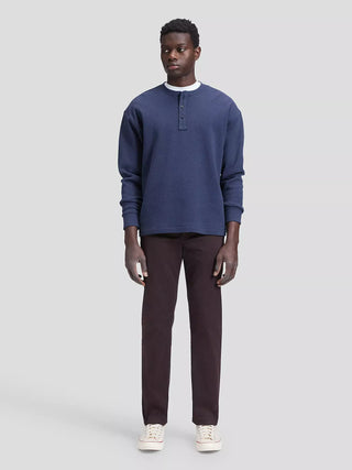 LEE LS HENLEY Langarm Shirt indigo heather 112386333