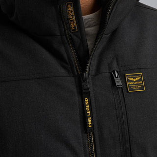 PME LEGEND STRATOR Winterjacke - Noir Shadow Melange - PJA2508106-5438