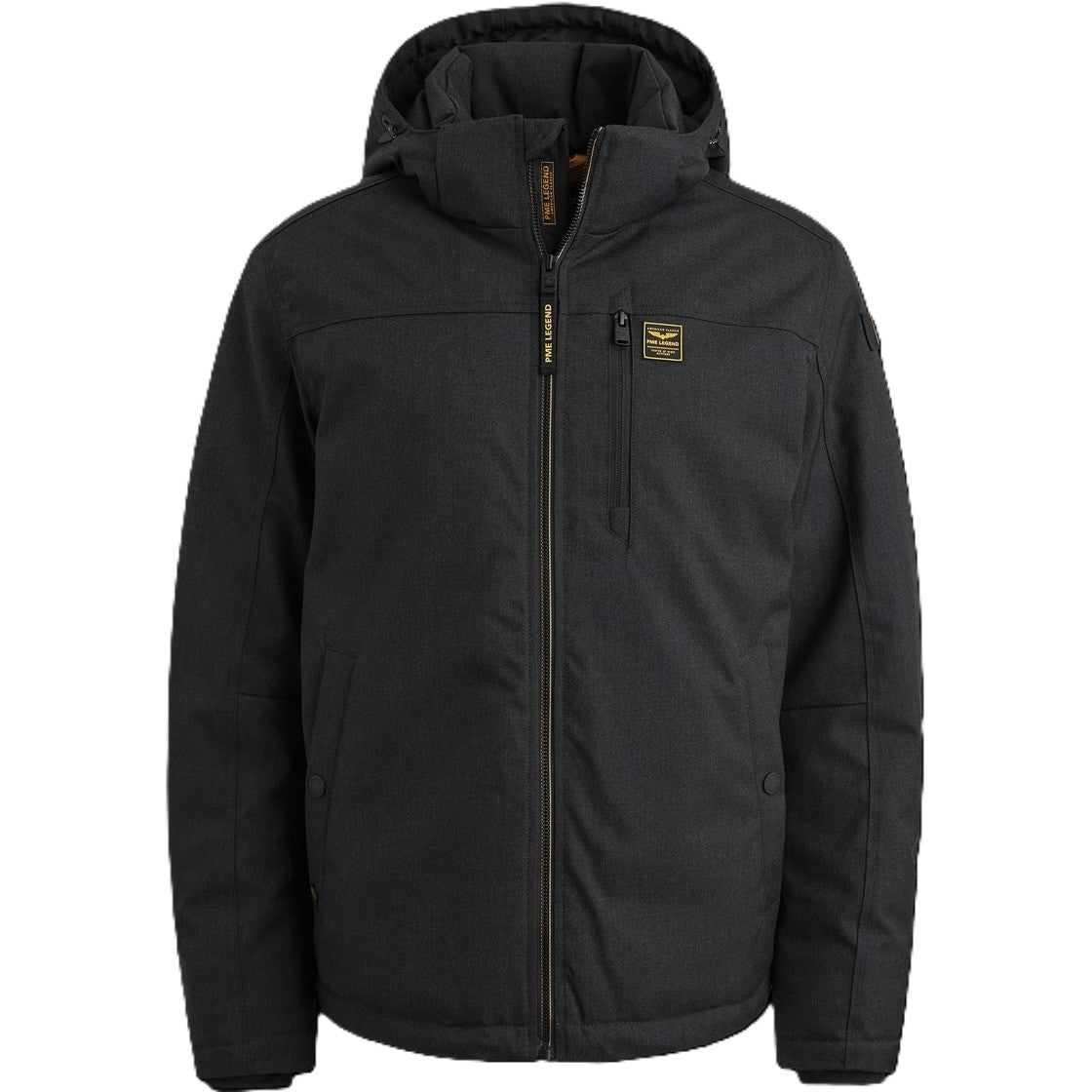 PME LEGEND STRATOR Winterjacke - Noir Shadow Melange - PJA2508106-5438