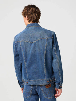 WRANGLER Classic Jacket Jeansjacke - Vintage Ocean Blue - 112362737