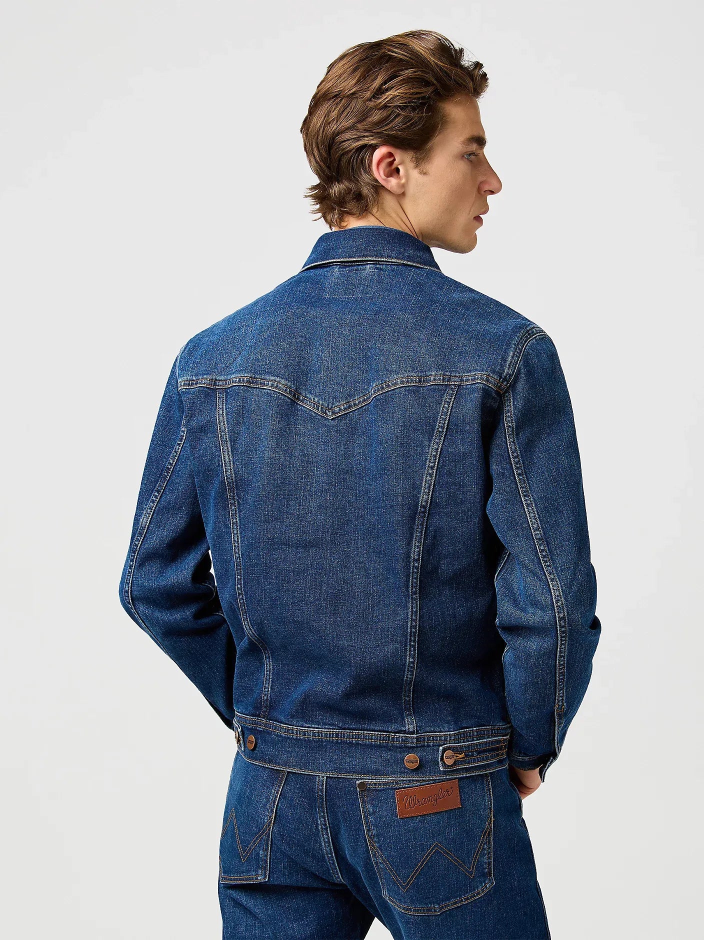 WRANGLER Classic Jacket Jeansjacke - Deep Meadow Blue - 112362651