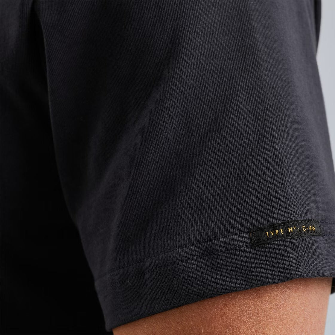 PME LEGEND Kurzarm Shirt Rundhals jersey digital print - Midnight Harbor Navy - PTSS2503570-5281 von PME Legend