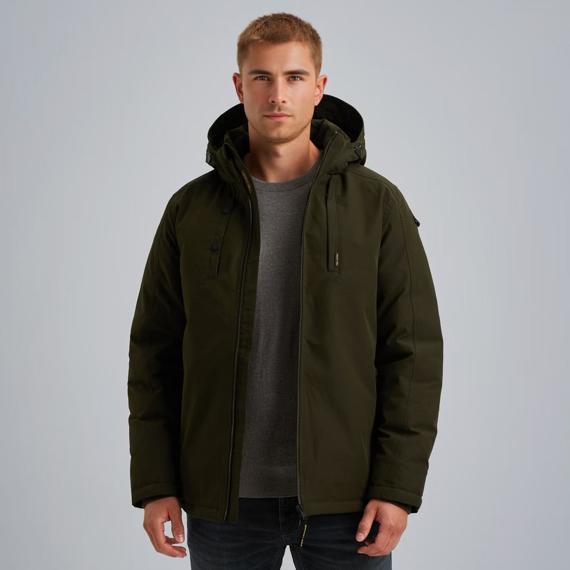 PME LEGEND STEARPACKER Winterjacke - Deep Forest Olive - PJA2509110-6154 von PME Legend