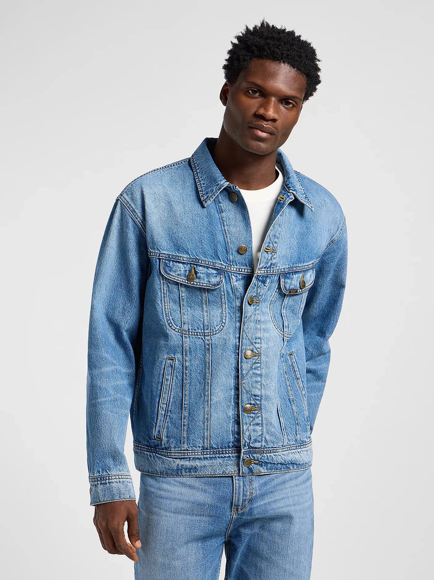 LEE RELAXED RIDER JACKET Jeansjacke - Coastal Wash Blue - 112364153