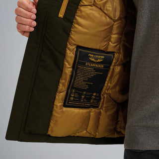 PME LEGEND STEARPACKER Winterjacke - Deep Forest Olive - PJA2509110-6154