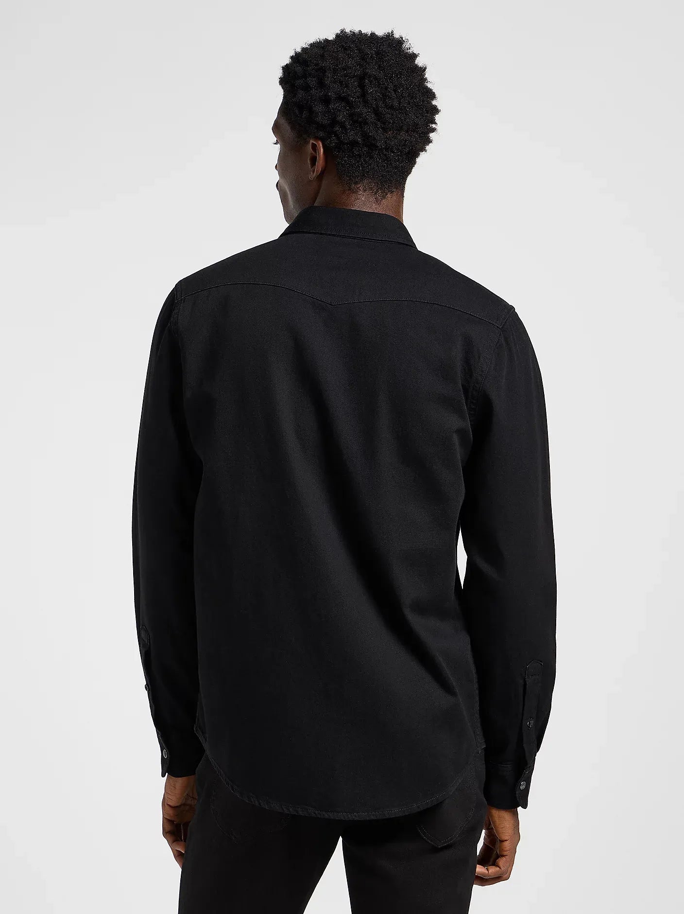 LEE REGULAR WESTERN SHIRT - Night Jet Black - 112363913 von LEE