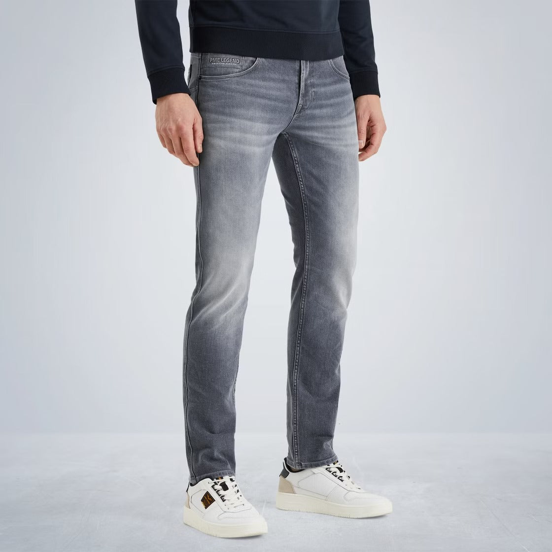 PME LEGEND Nightflight Jeans - Glacier Ash Grey - PTR120-IGB