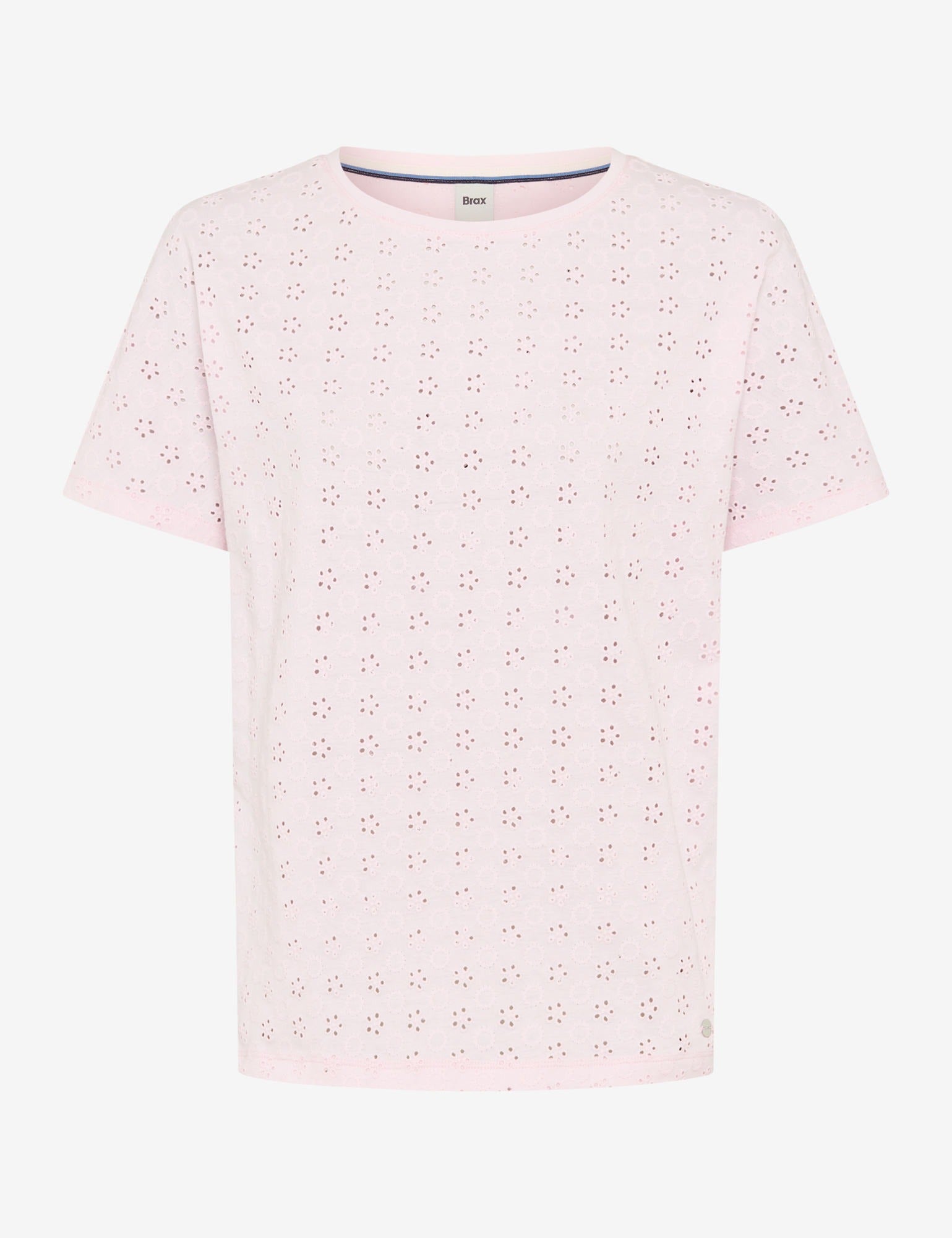BRAX CAELEN.S Kurzarm T-Shirt - Blush Petal Lace - 90663400 90-0018-87