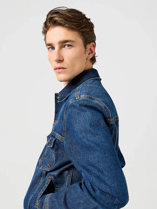 WRANGLER Classic Jacket Jeansjacke - Deep Meadow Blue - 112362651