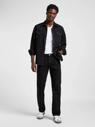 LEE REGULAR WESTERN SHIRT - Night Jet Black - 112363913