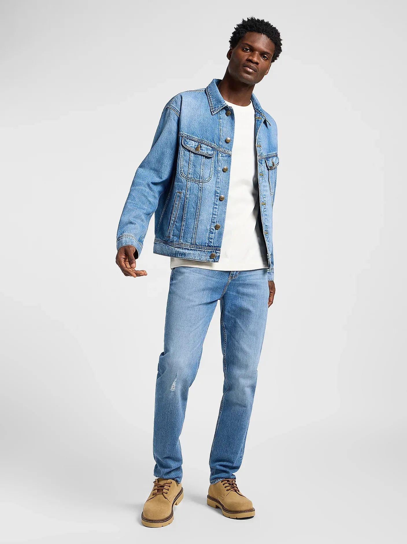 LEE RELAXED RIDER JACKET Jeansjacke - Coastal Wash Blue - 112364153 von LEE