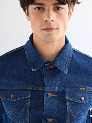 WRANGLER COWBOY CUT JACKET Jeansjacke prewashed indigo 112379708