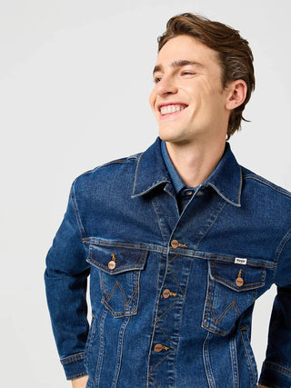 WRANGLER Classic Jacket Jeansjacke - Deep Meadow Blue - 112362651