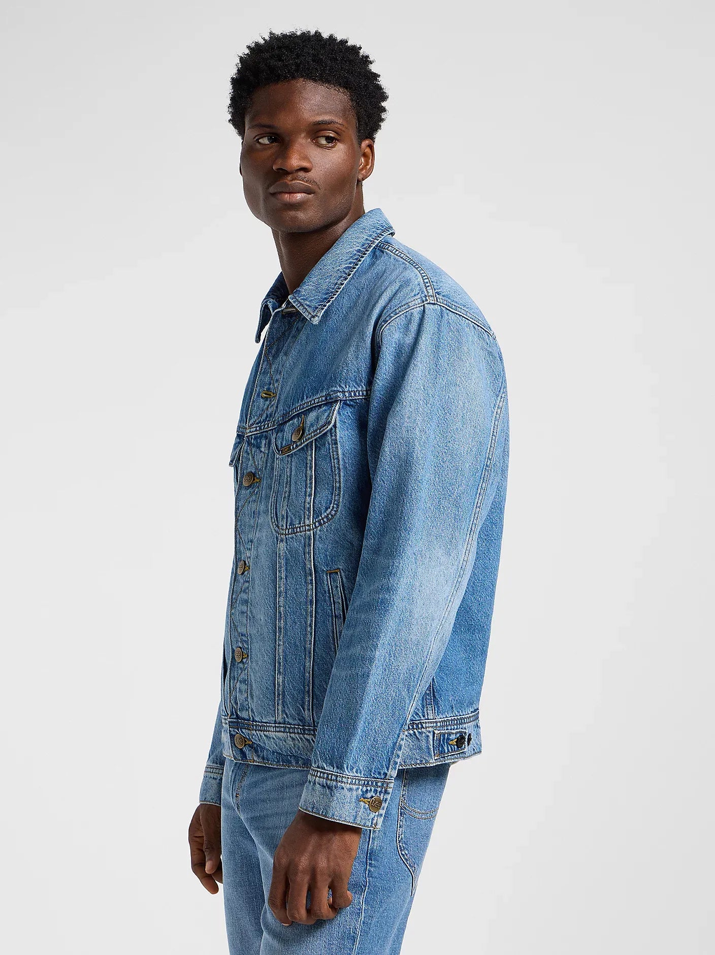 LEE RELAXED RIDER JACKET Jeansjacke - Coastal Wash Blue - 112364153 von LEE