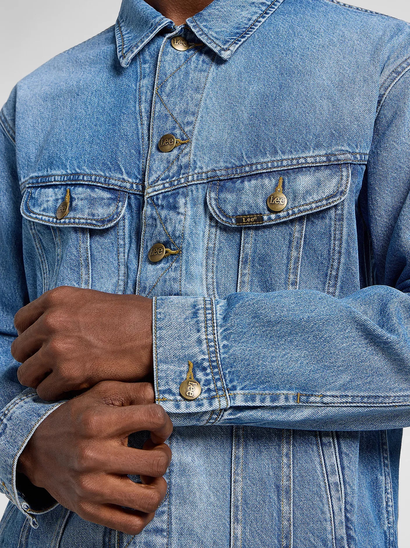 LEE RELAXED RIDER JACKET Jeansjacke - Coastal Wash Blue - 112364153 von LEE