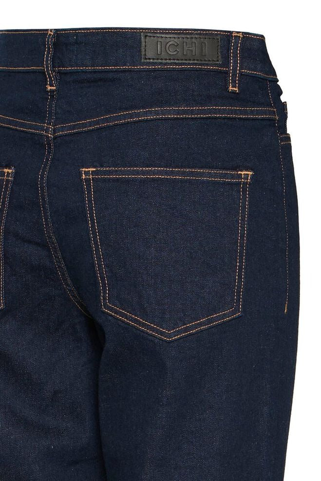 ICHI IHTWIGGY Raven cropped Denim - Midnight Stitch Blue - 20110967.900000209 von ICHI