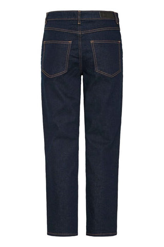 ICHI IHTWIGGY Raven cropped Denim - Midnight Stitch Blue - 20110967.900000209
