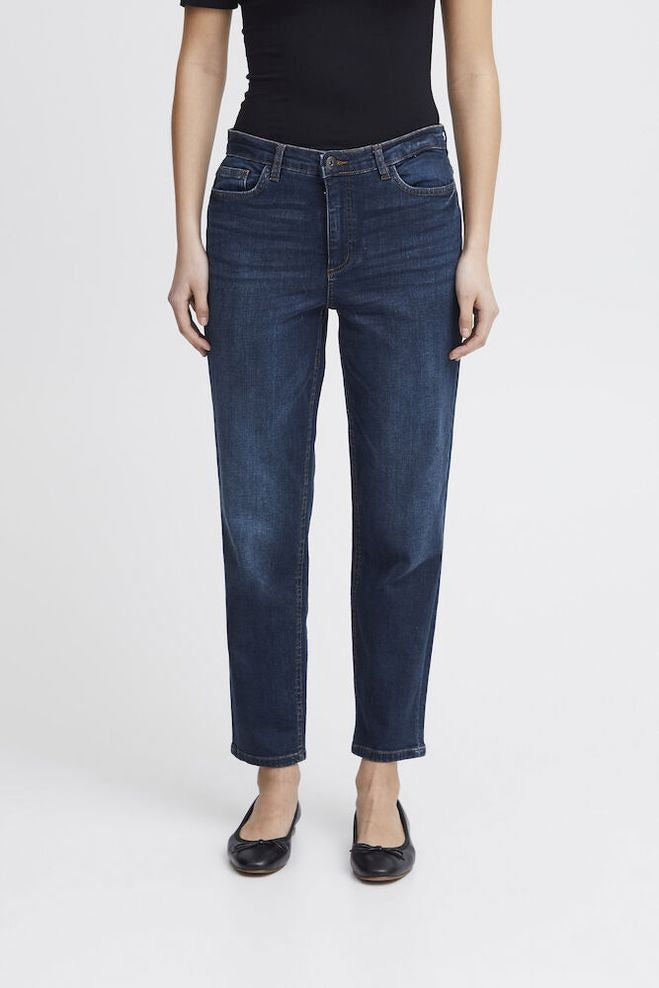 ICHI IHTWIGGY Raven Straight Jeans - Indigo Mirage - 20110967.19038 von ICHI