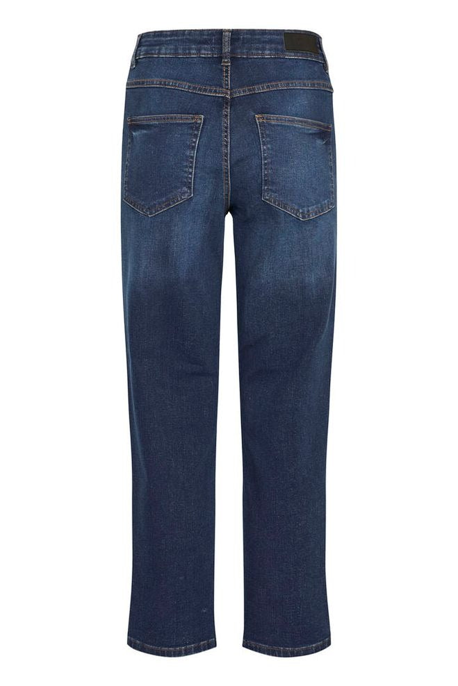 ICHI IHTWIGGY Raven Straight Jeans - Indigo Mirage - 20110967.19038