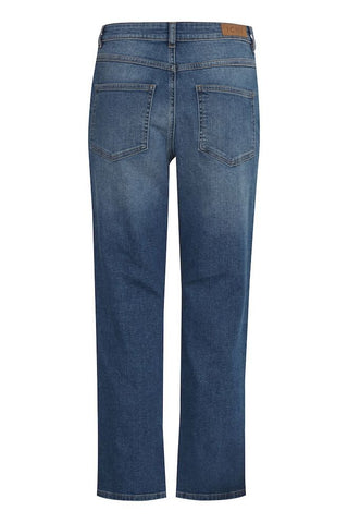 ICHI IHTWIGGY Raven Blue Denim - Indigo Harbor Wash - 20110967.19037