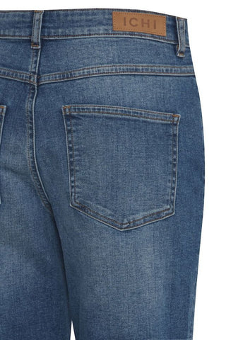 ICHI IHTWIGGY Raven Blue Denim - Indigo Harbor Wash - 20110967.19037