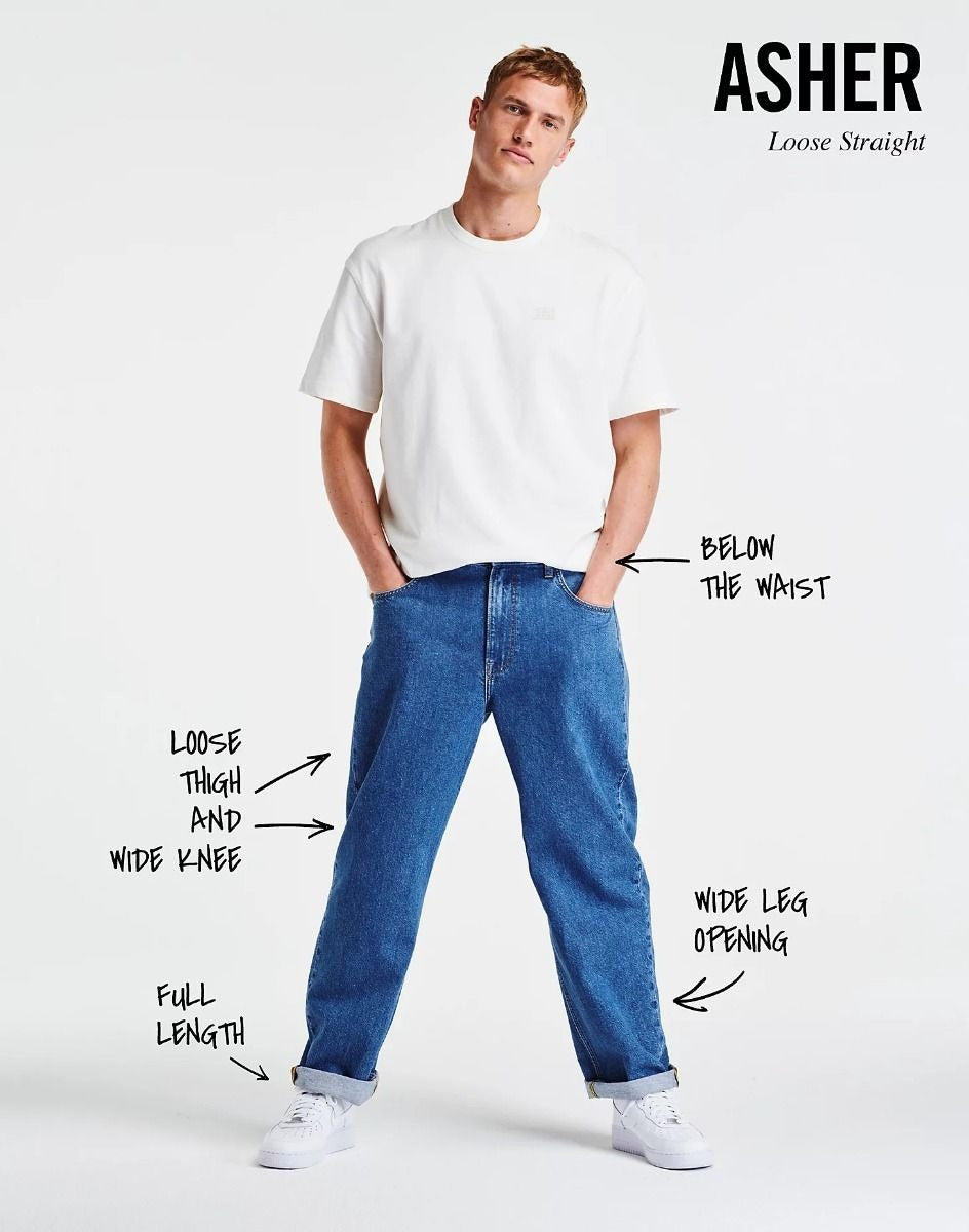 LEE ASHER Baggy Jeans - Sunlit Harbor Blue - 112349229 von LEE