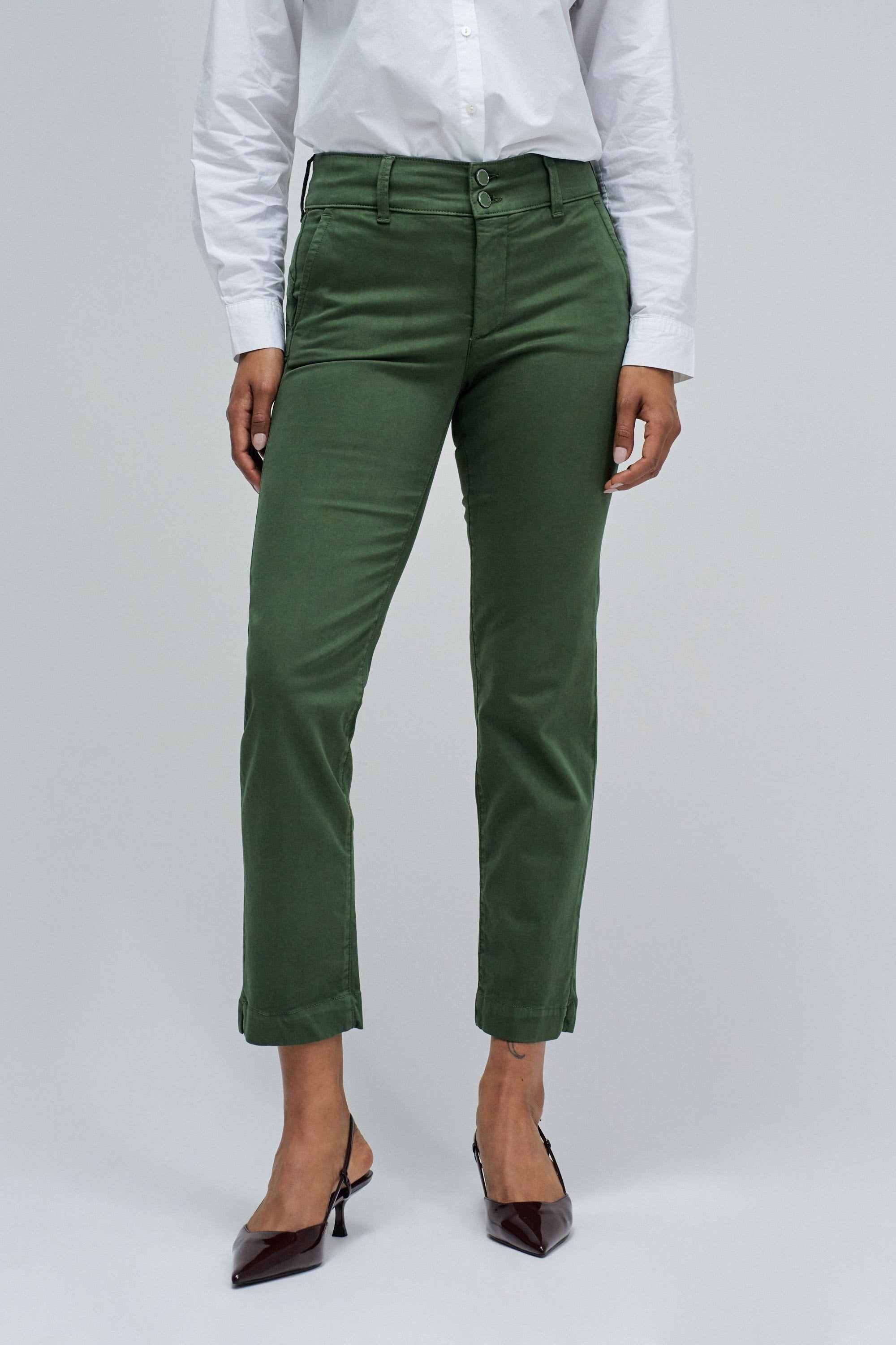 SALSA Secret Push In Chino - Forest Olive Shine - 21009716.530 von Salsa